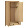 Armario de 2 puertas Hill madera maciza pino 89x50x170cm de vidaXL, Armarios roperos - Ref: Foro24-288947, Precio: 236,14 €, ...