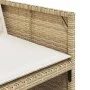 5-piece garden dining set with beige synthetic rattan cushions by vidaXL, Garden sets - Ref: Foro24-3277665, Price: 358,35 €,...