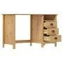 Hill desk with 3 pine wood drawers 120x50x74 cm by vidaXL, Desks - Ref: Foro24-288995, Price: 126,14 €, Discount: %