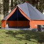 Familien-Tipi-Zelt für 8 Personen, wasserdicht, grau-orange von vidaXL, Zelte - Ref: Foro24-94590, Preis: 183,91 €, Rabatt: %