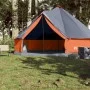 Familien-Tipi-Zelt für 8 Personen, wasserdicht, grau-orange von vidaXL, Zelte - Ref: Foro24-94590, Preis: 183,91 €, Rabatt: %