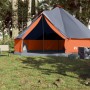 Familien-Tipi-Zelt für 8 Personen, wasserdicht, grau-orange von vidaXL, Zelte - Ref: Foro24-94590, Preis: 167,88 €, Rabatt: %