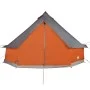 Familien-Tipi-Zelt für 8 Personen, wasserdicht, grau-orange von vidaXL, Zelte - Ref: Foro24-94590, Preis: 183,91 €, Rabatt: %