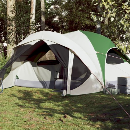Grünes, wasserdichtes Familien-Campingzelt für 6 Personen von vidaXL, Zelte - Ref: Foro24-94637, Preis: 171,65 €, Rabatt: %