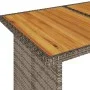 2-piece garden dining set with gray synthetic rattan cushions by vidaXL, Garden sets - Ref: Foro24-366337, Price: 289,32 €, D...
