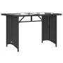 2-piece garden dining set with black synthetic rattan cushions by vidaXL, Garden sets - Ref: Foro24-366328, Price: 263,24 €, ...