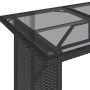 2-piece garden dining set with black synthetic rattan cushions by vidaXL, Garden sets - Ref: Foro24-366328, Price: 248,46 €, ...