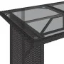 2-piece garden dining set with black synthetic rattan cushions by vidaXL, Garden sets - Ref: Foro24-366328, Price: 263,24 €, ...