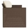 Gartensofa mit Kissen, 3-Sitzer, braunes synthetisches Rattan von vidaXL, Outdoor-Sofas - Ref: Foro24-366342, Preis: 210,94 €...