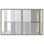 Mesa jardín superficie vidrio ratán PE gris claro 110x68x70 cm de vidaXL, Mesas de jardín - Ref: Foro24-366354, Precio: 98,46...