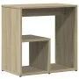 Beistelltisch aus eichenfarbenem Sperrholz, 50 x 30 x 50 cm von vidaXL, Seitentische - Ref: Foro24-840559, Preis: 36,37 €, Ra...