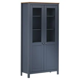 Hill pine wood sideboard in gray, 85x37x170.5 cm by vidaXL, Sideboards - Ref: Foro24-289013, Price: 245,41 €, Discount: %