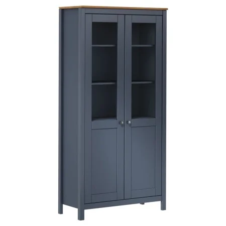 Aparador Hill madera de pino gris 85x37x170,5 cm de vidaXL, Aparadores - Ref: Foro24-289013, Precio: 244,73 €, Descuento: %
