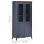 Aparador Hill madera de pino gris 85x37x170,5 cm de vidaXL, Aparadores - Ref: Foro24-289013, Precio: 244,73 €, Descuento: %