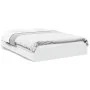 Estructura cama con cajones madera ingeniería blanca 150x200 cm de vidaXL, Camas y somieres - Ref: Foro24-3280650, Precio: 17...