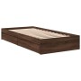 Cama con cajones madera de ingeniería marrón roble 90x200 cm de vidaXL, Camas y somieres - Ref: Foro24-3280684, Precio: 134,8...