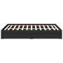 Cama con cajones madera de ingeniería negro 140x190 cm de vidaXL, Camas y somieres - Ref: Foro24-3280686, Precio: 195,09 €, D...
