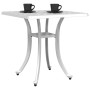 Mesa de jardín aluminio fundido blanco 53x53x53 cm de vidaXL, Mesas de jardín - Ref: Foro24-4002821, Precio: 68,97 €, Descuen...