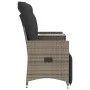 2-Sitzer-Gartensofa mit grauem PE-Rattantisch von vidaXL, Outdoor-Sofas - Ref: Foro24-365717, Preis: 272,06 €, Rabatt: %