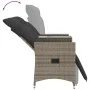 2-Sitzer-Gartensofa mit grauem PE-Rattantisch von vidaXL, Outdoor-Sofas - Ref: Foro24-365717, Preis: 272,06 €, Rabatt: %