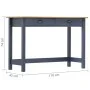 Hill console table with 2 pine wood drawers 110x45x74 cm by vidaXL, Side tables - Ref: Foro24-288993, Price: 102,98 €, Discou...