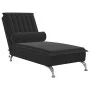 Massage Divan Sofa with Black Velvet Cushion by vidaXL, Daybeds - Ref: Foro24-379464, Price: 112,09 €, Discount: %