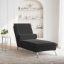 Massage Divan Sofa with Black Velvet Cushion by vidaXL, Daybeds - Ref: Foro24-379464, Price: 113,40 €, Discount: %