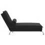 Massage Divan Sofa with Black Velvet Cushion by vidaXL, Daybeds - Ref: Foro24-379464, Price: 112,09 €, Discount: %