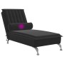 Massage Divan Sofa with Black Velvet Cushion by vidaXL, Daybeds - Ref: Foro24-379464, Price: 113,40 €, Discount: %
