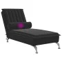 Massage Divan Sofa with Black Velvet Cushion by vidaXL, Daybeds - Ref: Foro24-379464, Price: 112,09 €, Discount: %