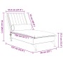 Massage Divan Sofa with Black Velvet Cushion by vidaXL, Daybeds - Ref: Foro24-379464, Price: 113,40 €, Discount: %