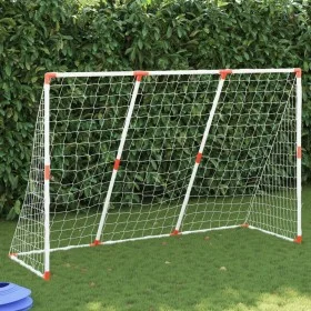 Fußballtor mit Bällen 2 in 1 weiß 184x64x124 cm von vidaXL, Fußballtore - Ref: Foro24-4008437, Preis: 42,56 €, Rabatt: %