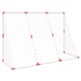 Fußballtor mit Bällen 2 in 1 weiß 184x64x124 cm von vidaXL, Fußballtore - Ref: Foro24-4008437, Preis: 54,90 €, Rabatt: %