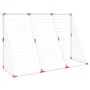 Soccer goal with balls 2 in 1 white 184x64x124 cm by vidaXL, soccer goals - Ref: Foro24-4008437, Price: 42,56 €, Discount: %
