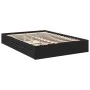 Black engineered wood bed frame with drawers 160x200 cm by vidaXL, Beds and slatted bases - Ref: Foro24-3280644, Price: 195,6...