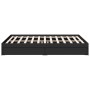 Black engineered wood bed frame with drawers 160x200 cm by vidaXL, Beds and slatted bases - Ref: Foro24-3280644, Price: 205,3...