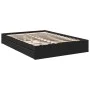 Black engineered wood bed frame with drawers 160x200 cm by vidaXL, Beds and slatted bases - Ref: Foro24-3280644, Price: 195,6...