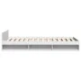 White engineered wood bed with drawer 90x190 cm by vidaXL, Beds and slatted bases - Ref: Foro24-3280783, Price: 130,62 €, Dis...