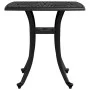 Mesa de jardín aluminio fundido negro 80x80x75 cm de vidaXL, Mesas de jardín - Ref: Foro24-4002816, Precio: 67,55 €, Descuent...