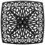 Mesa de jardín aluminio fundido negro 80x80x75 cm de vidaXL, Mesas de jardín - Ref: Foro24-4002816, Precio: 67,55 €, Descuent...