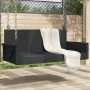 Banco columpio de ratán sintético negro 119x56x48 cm by vidaXL, garden benches - Ref: Foro24-365625, Price: 117,14 €, Discoun...