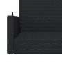 Schwarze Schaukelbank aus synthetischem Rattan 119x56x48 cm von vidaXL, Gartenbänke - Ref: Foro24-365625, Preis: 122,43 €, Ra...