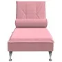Sofá diván de masaje con cojín de terciopelo rosa by vidaXL, Daybeds - Ref: Foro24-379453, Price: 146,36 €, Discount: %