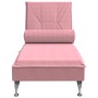 Sofá diván de masaje con cojín de terciopelo rosa by vidaXL, Daybeds - Ref: Foro24-379453, Price: 148,94 €, Discount: %