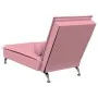 Sofá diván de masaje con cojín de terciopelo rosa by vidaXL, Daybeds - Ref: Foro24-379453, Price: 146,36 €, Discount: %
