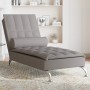 Sofá diván de masaje con cojín de tela taupe by vidaXL, Daybeds - Ref: Foro24-379447, Price: 147,21 €, Discount: %