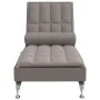 Sofá diván de masaje con cojín de tela taupe by vidaXL, Daybeds - Ref: Foro24-379447, Price: 144,63 €, Discount: %
