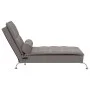 Sofá diván de masaje con cojín de tela taupe by vidaXL, Daybeds - Ref: Foro24-379447, Price: 144,63 €, Discount: %