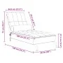 Sofá diván de masaje con cojín de tela taupe by vidaXL, Daybeds - Ref: Foro24-379447, Price: 144,63 €, Discount: %