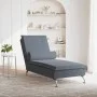 Sofá diván de masaje con cojín de terciopelo gris oscuro by vidaXL, Daybeds - Ref: Foro24-379451, Price: 104,79 €, Discount: %